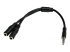 StarTech.com 4 Position to 2x 3 Position 3.5mm Headset Splitter Adapter - Front