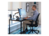 Ergotron LX - Mounting kit (articulating arm, desk clamp mount, grommet mount, 8" pole) - Left-angle